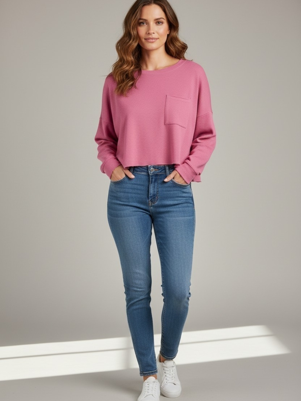 Altar'd State Pink Top